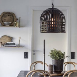PR Home Sheffield függőlámpa fekete színben