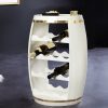 BODEGA fehér fenyőfa palacktartó polc 60cm