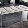 BOUTIQUE szürke bársony ülőke 80cm