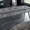 BOUTIQUE szürke ülőpad 100cm