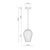 Beacon függőlámpa Callam Ø 16 cm