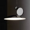 Equilibrium LED függőlámpa Ø 18cm fekete/nikkel