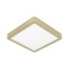 Felületre szerelhető LED panel Fueva 5 IP20 830 sárgaréz 21x21cm