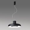 ICONE Duetto LED-es függőlámpa 927 Ø35cm fekete/fehér