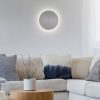 LED-es fali lámpa elem Puntua Ø 18 cm szürke