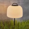 LED-es földi tüskés lámpa Vízforraló árnyékolóval Ø 36 cm
