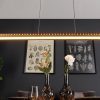 LED-es függőlámpa Solaris 3-Step-dim fa 120 cm