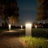 LED-es újratölthető napelemes lámpa Nusolar antracit