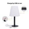 LED napelemes asztali lámpa OSL-50012 újratölthető akkumulátor és USB kábel