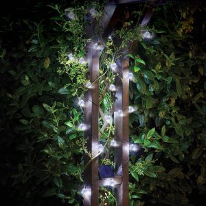 LED napelemes fénylánc Super Bright