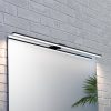 LED tükörvilágítás Triga IP44 fekete 80cm