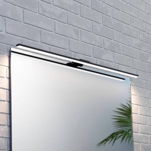 LED tükörvilágítás Triga IP44 fekete 80cm