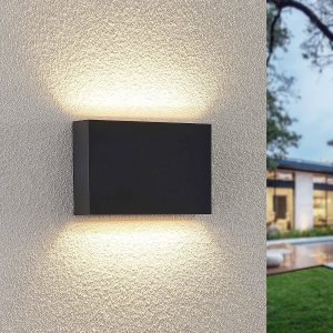 Lindby LED kültéri fali lámpa Jarte