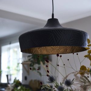 PR Home Ribble függőlámpa matt fekete Ø 45cm