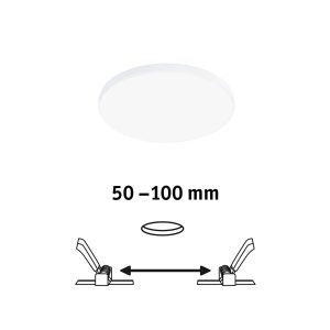 Paulmann Veluna Edge LED süllyesztett IP44 4