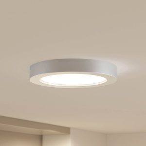 Prios Edwina LED mennyezeti lámpa ezüst 24.5cm 3db Prios Edwina LED