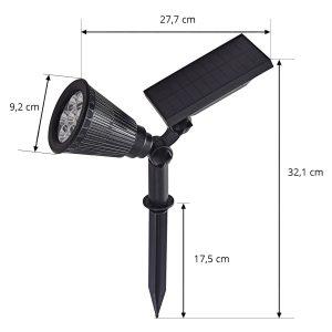 Prios LED napelemes földi tüske Liezel