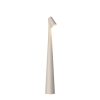 Vibia Africa LED asztali lámpa magasság 40cm világos bézs színű