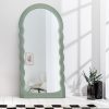 WAVE zöld fali tükör 160cm