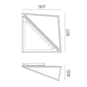 Artemide Flexia LED falilámpa
