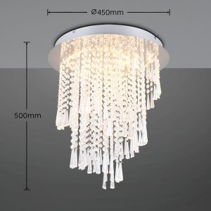 LED mennyezeti lámpa Pomp