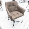 LOFT taupe mikroszálas étkezőszék