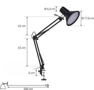 Lindby LED-es bilincslámpa Undra