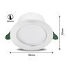 Philips Diamond Cut LED spot Ø9