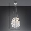 Pomp LED-es függőlámpa