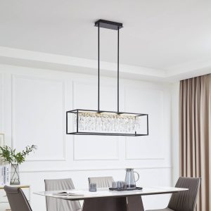 Lucande LED-es függesztett lámpa Kassi