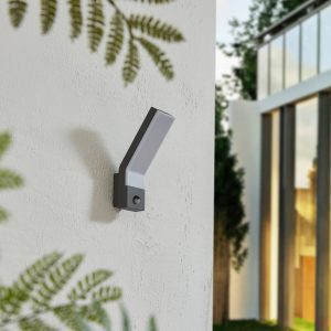 Lindby LED kültéri fali lámpa Korvik