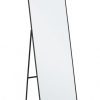 UNIVERZUM fekete tükör kerettel 40x150cm
