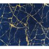 MARBLE arany királykék szőnyeg 160x240cm