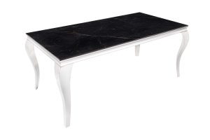 MODERN BAROCK króm kő étkezőasztal 180cm