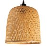 ORGANIC LIVING bambusz függőlámpa 25cm