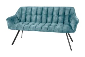 PAPILLON türkiz bársony ülőpad 165cm