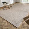 WOOL ezüstszürke gyapjú szőnyeg 350x240cm