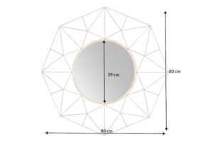 DIAMOND arany falitükör 80cm