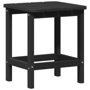 Adirondack oldalsó asztal fekete 38x38x45 cm hdpe
