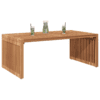 Kert oldalasztal 90x49.7x36 cm tömör fa teak