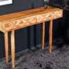 ALPINE barna akácfa íróasztal 100cm