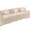 ATELIER L XXL bézs buklé kanapé