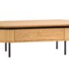 ATELIER barna tölgyfa furnér dohányzóasztal 120 cm