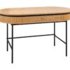 ATELIER barna tölgyfa furnér íróasztal 120 cm