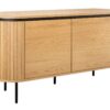 ATELIER barna tölgyfa furnér komód 120 cm