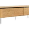 ATELIER barna tölgyfa furnér tv szekrény 160 cm