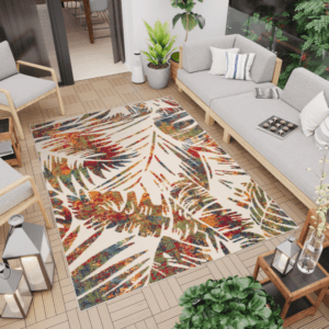 AVENTURA Kültéri szőnyeg színes mintával Szélesség: 80 cm | Hosszúság: 150 cm
