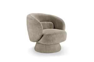 BOSSA NOVA taupe buklé fotel