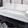 COZY fehér szövet kanapé 220cm