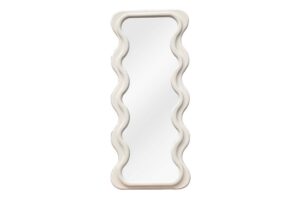 CURVY fehér tükör falitükör
